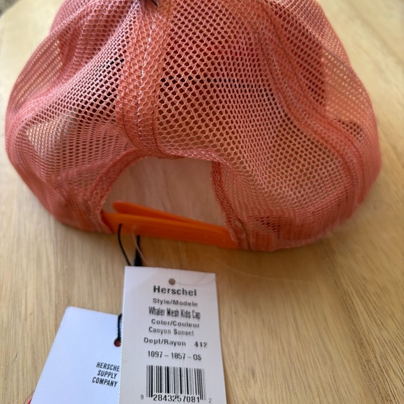 Herschel Supply Company Kids Coral Mesh Cap - Picture 4 of 6